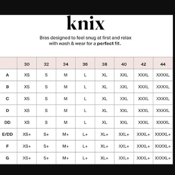 Knix Pullover Bra, Brown, Unpadded, Wireless, XXXXL+ Fits 44DD, 44F, 44G - Picture 6 of 6